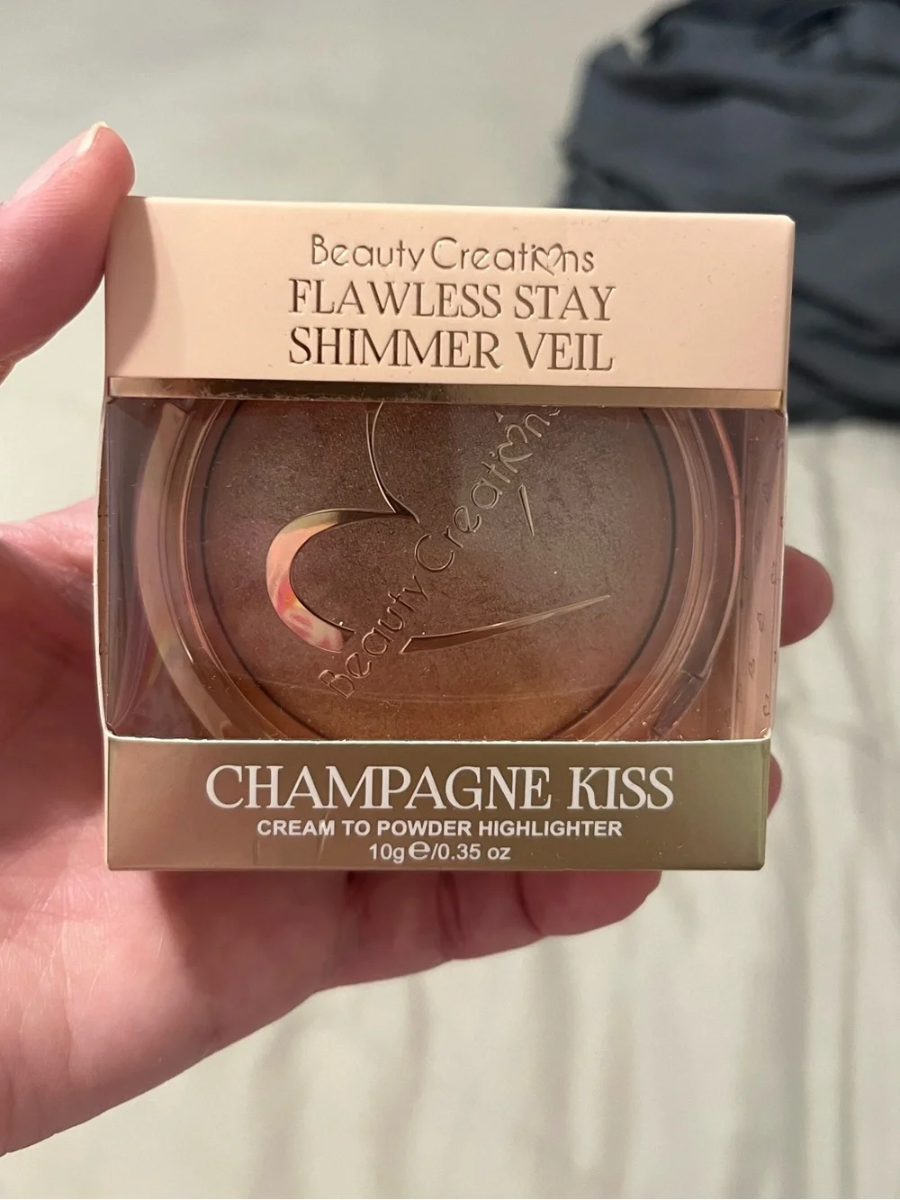Beauty Creations Champagne Kiss Highlighter - Warm Gold